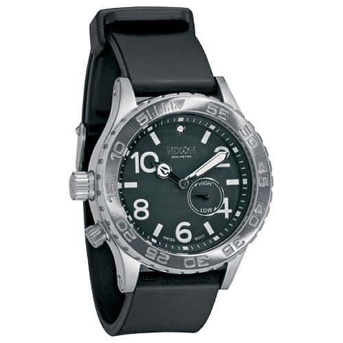 Nixon Mens Nixon 4220 Pu Tide Watch 1000 Black