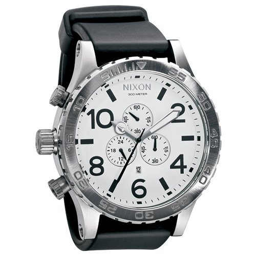 Nixon Mens Nixon The 51-30 Pu Chrono Watch - A084 White