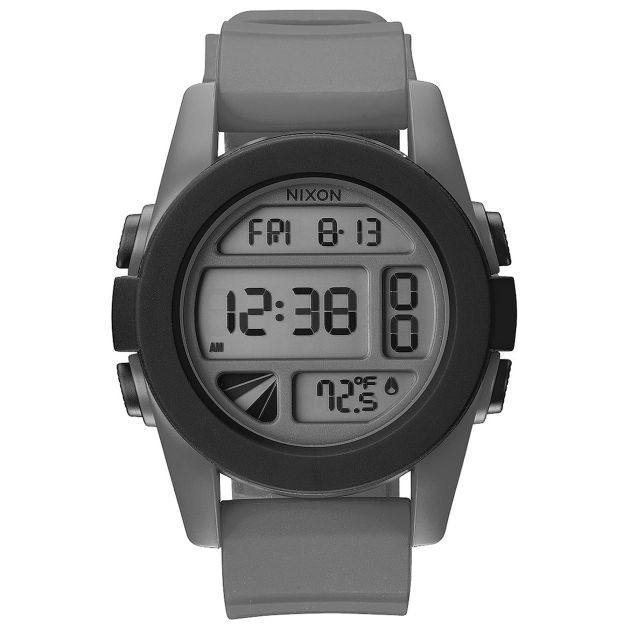 Nixon Mens Nixon Unit Watch - Grey/Black