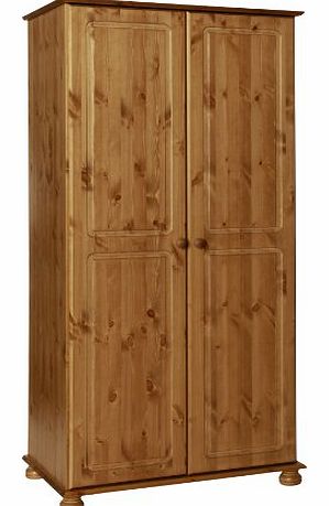 Copenhagen 2-Door Robe, 186 x 89 x 57 cm, Antique Pine