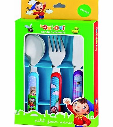 Noddy OU903D Childrens Cutlery Set 3 Pieces