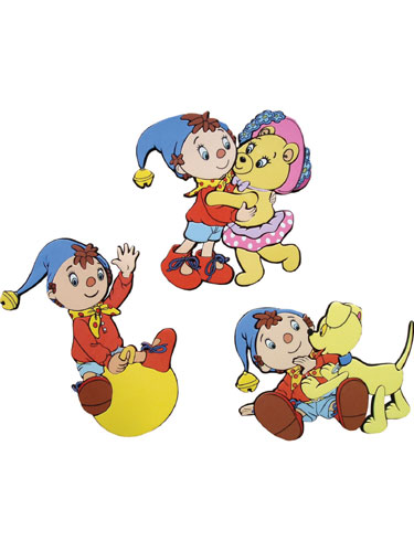 Noddy Wall Decor Foam Elements ( 3 in Pack)