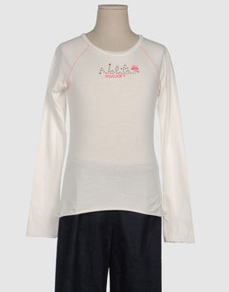 TOPWEAR Long sleeve t-shirts GIRLS on YOOX.COM