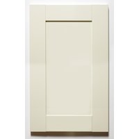 Slimline Appliance Door Shaker Ivory 450mm