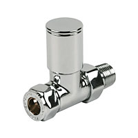 Non-Branded Sphere In-Line Radiator Valve Pair 15mm