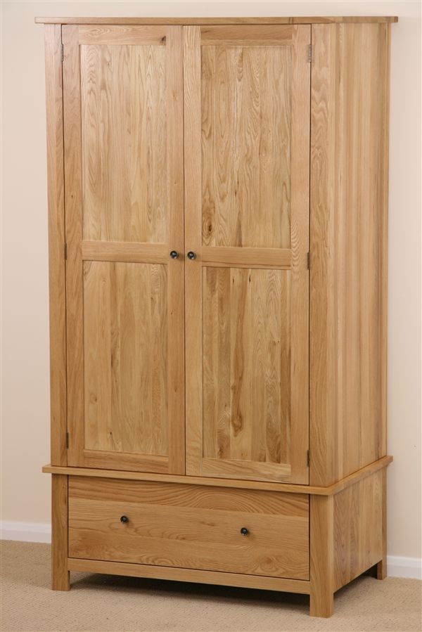 Dakar Solid Oak Wardrobe