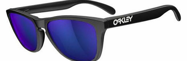 Frogskin Sunglasses - Matte Black/Violet