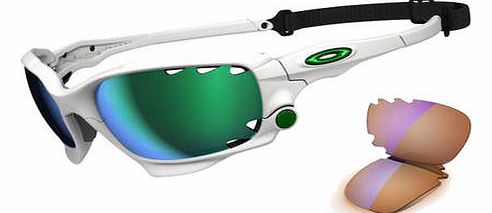 Race Jacket Glasses - Jade Iridium Vented