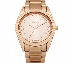 Oasis Ladies All Rose Gold Bracelet Watch