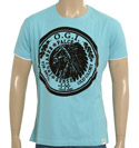 Aqua Indian T-Shirt