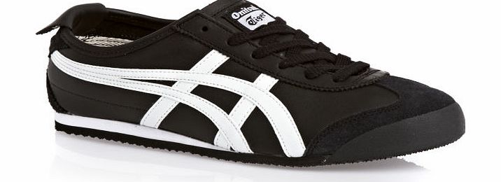 Mens Onitsuka Tiger Mexico 66 Shoes - Black/White