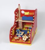 Wooden Dolls Shoe House