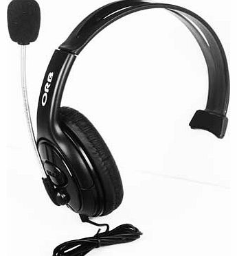 Black Elite Gaming Headset for Xbox 360