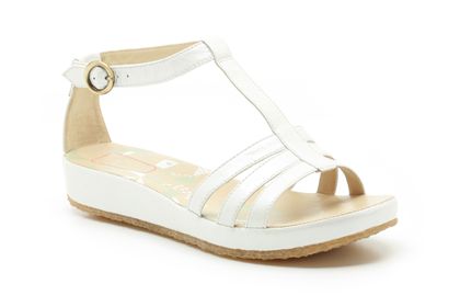 Vanilla Pod White Patent Leather