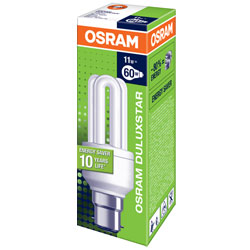 Energy Saving 11w Bayonet Cap Bulb