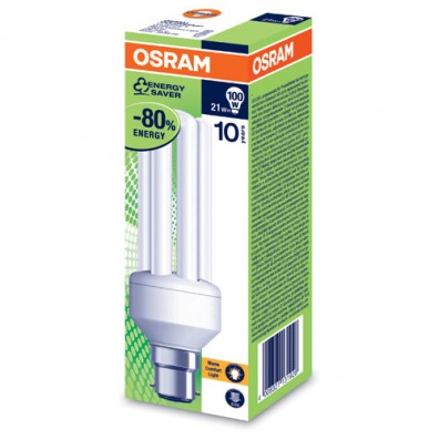 Energy Saving 21w Bayonet Cap Light Bulb