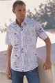 mens print design shirt