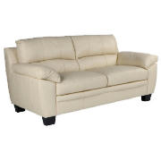 Large Leather Sofa, Ivory