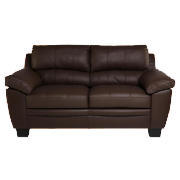 Regular Leather Sofa, Brown