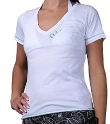 Oxbow Crishka V Neck T Shirt White