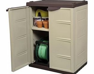 Palm Springs Lockable Compact Garden Cabinet