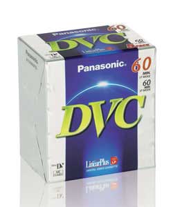 60 Mins Mini DV Tape 3 Pack