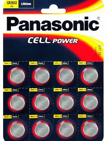 Specialist Lithium Coin Batteries CR2032 x 12