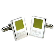 Green Olive Cufflinks - Sonia Spencer