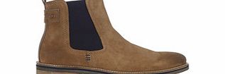 Paolo Vandini Pembrooke khaki suede ankle boots