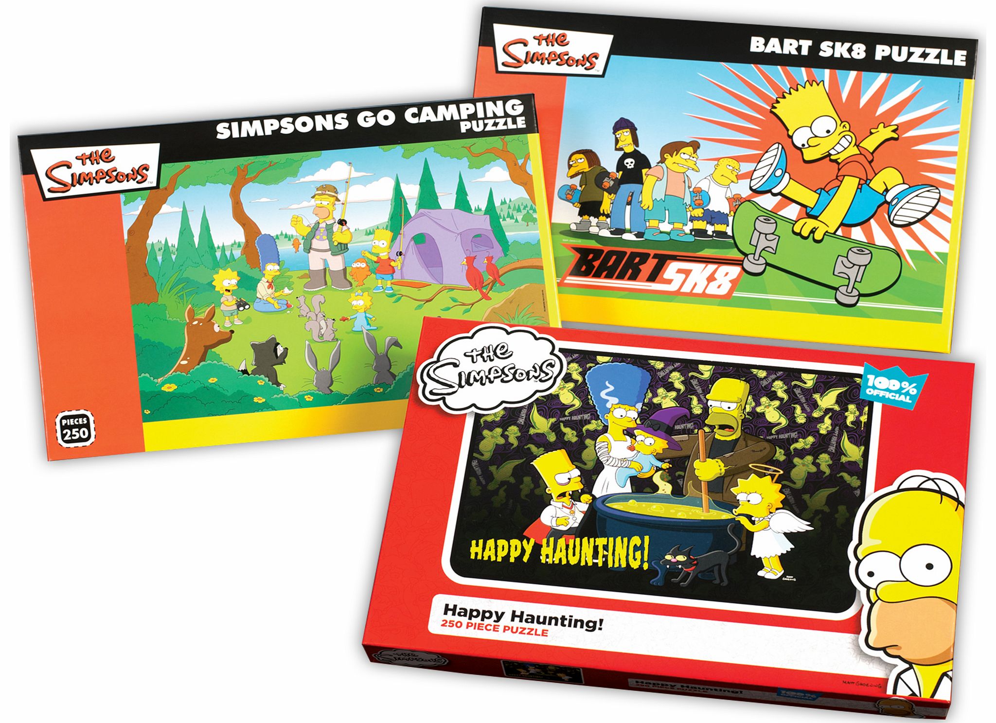 The Simpsons 250 Piece Puzzle Mix