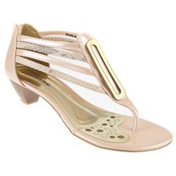 Female Barb903 Comfort Sandals in Black, Pink