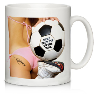 Football Tattoo Mug