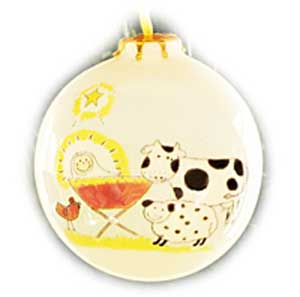 Nativity Christmas Bauble