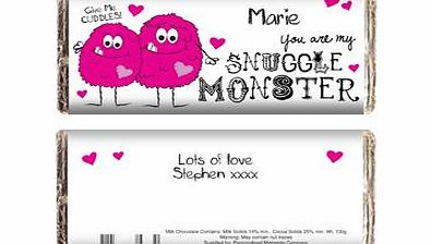 Snuggle Monster Chocolate Bar