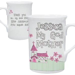 Whimsical Church Godmother Mug