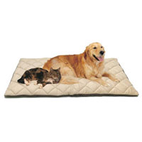 Flectabed Q Pet Beds - 26`` x 20`` (Cream)