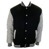 Urban Classics Pleather Arm Varsity Jacket