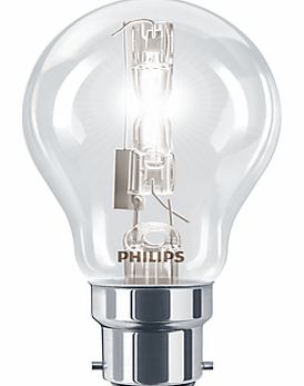 105W BC Halogen Classic Bulb, Clear