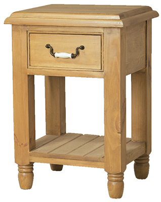 BEDSIDE CABINET LAMP TABLE PROVENCAL