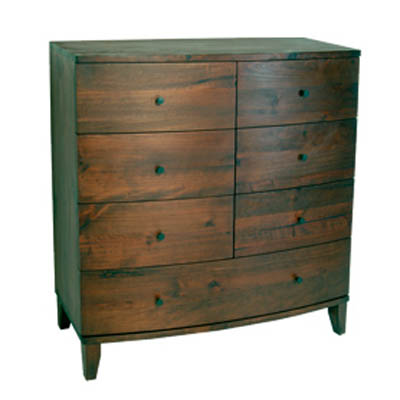 CHEST 7 DRAWER LARGE MADRID WALNUT