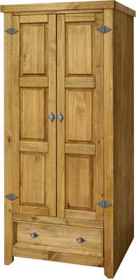 Wardrobe 2 Door And Drawer Amalfi Value