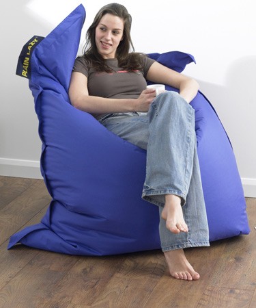 giant Royal blue bean bag