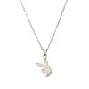 CLASSIC PINK EYE RABBIT NECKLACE  CN095