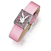 PLAYBOY PINK DIAMONTE CASE WATCH