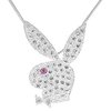 PLATINUM BUNNY NECKLACE  CN093