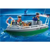 NEW PLAYMOBIL CARGO 4471 HARBOUR POLICE