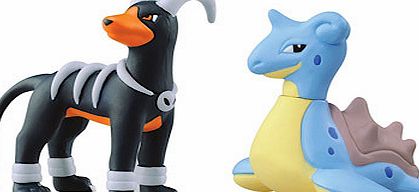 Pokemon XY Double Figure Pack - Houndoom vs Lapras