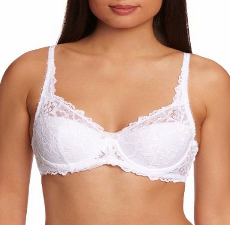 Serenity Padded Full Cup Womens Bra White 32D