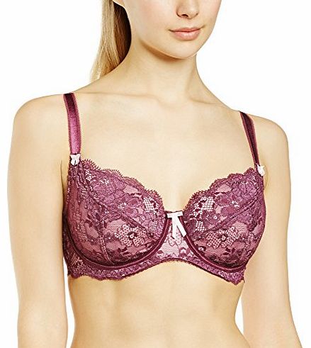 Womens Amour Full Cup Everyday Bra, Purple (Soft Plum), 30E