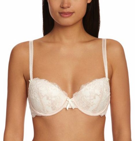 Womens Amour Padded Balcony Everyday Bra, Off-White (Almond), 38C